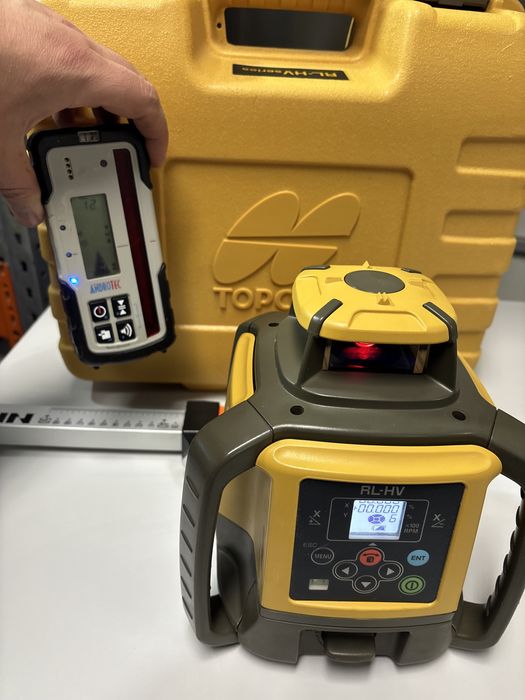 Topcon rl-hv nivela laser dubla pante model 2025
