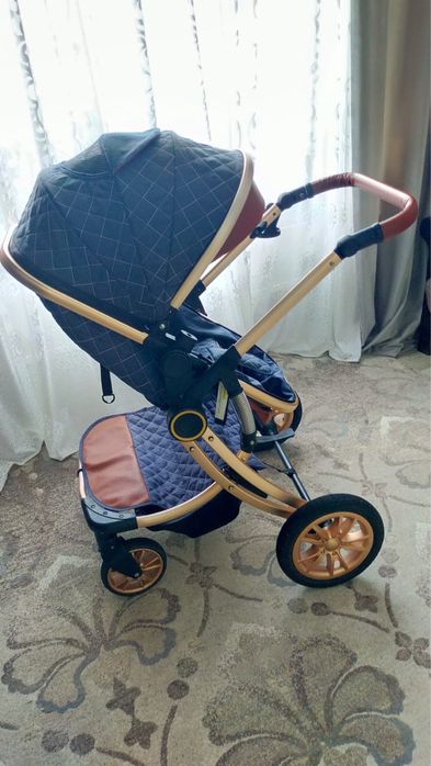 Коляска 2в1 люлька, прогулочная