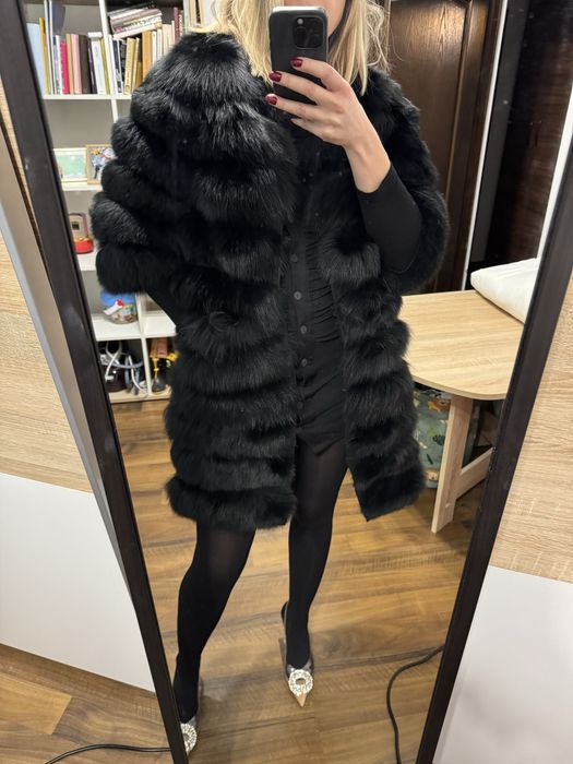 Haina blana naturala neagra