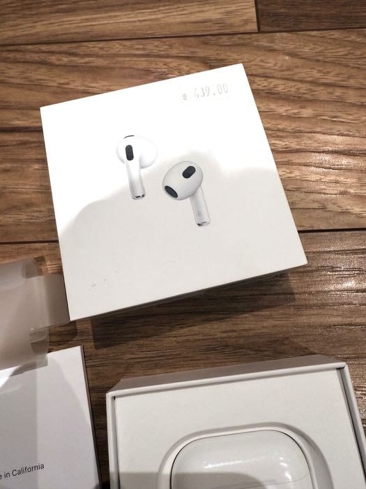 Слушалки Apple AirPods (3-то поколение) оригинални