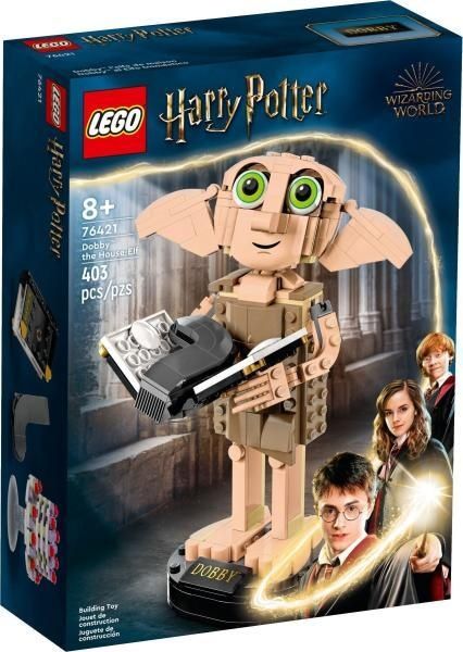 LEGO Harry Potter: Spiridusul de casa Dobby 76421 , 403 piese