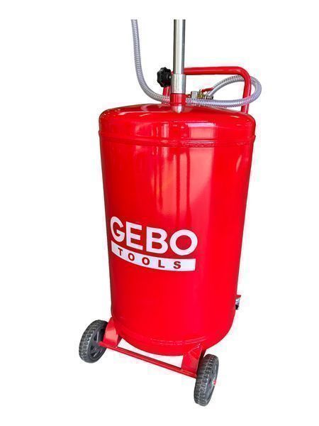 Пневматична масларка за отработено масло gebo tools 70 л със съд за съ