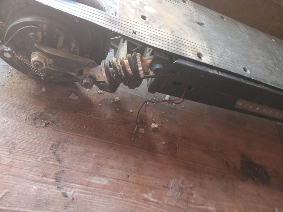 Самокат на запчасти