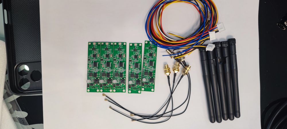 DMX wifi платки за безжично управление на Led par Moving Heads