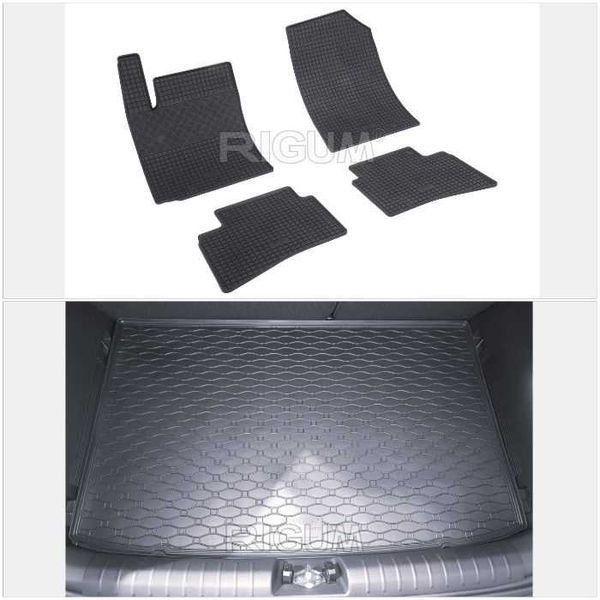 Гумени стелки или багажник KIA RIO IV, Stonic след 2017г и след 2021г