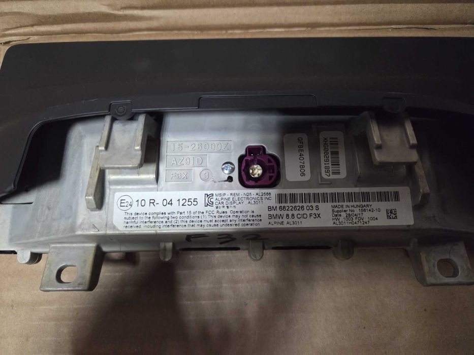 Navigatie NBT evo completa compatibila cu BMW F30 F31 F32 F33 F34 F36