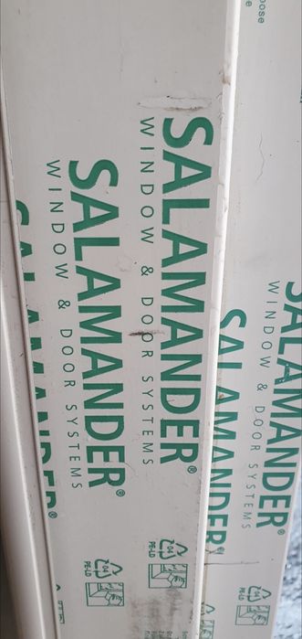 Geam termopan Salamander tripan 3 foi alb, cu deschidere, NOU