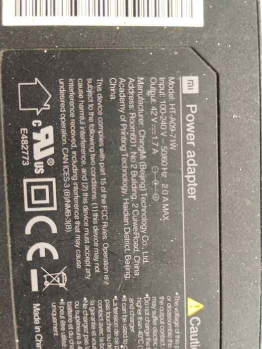 Încărcător original trotineta electrica Xiaomi