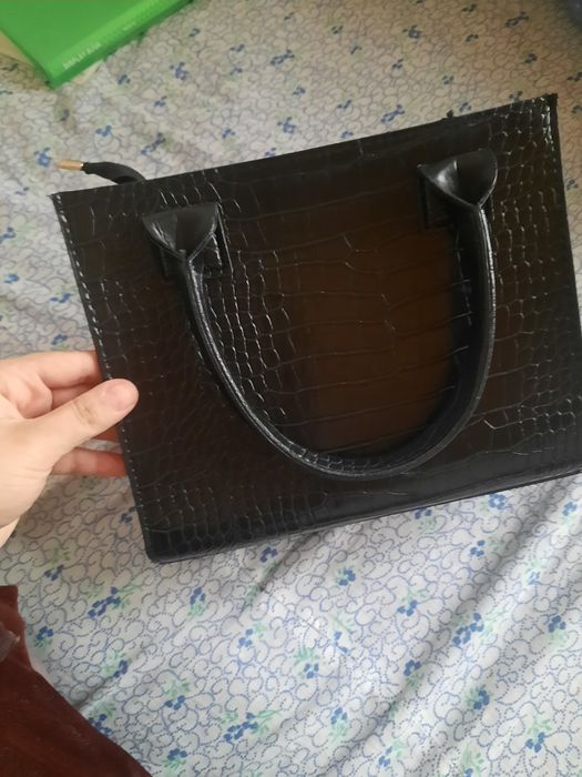 Сумка чёрный б/у