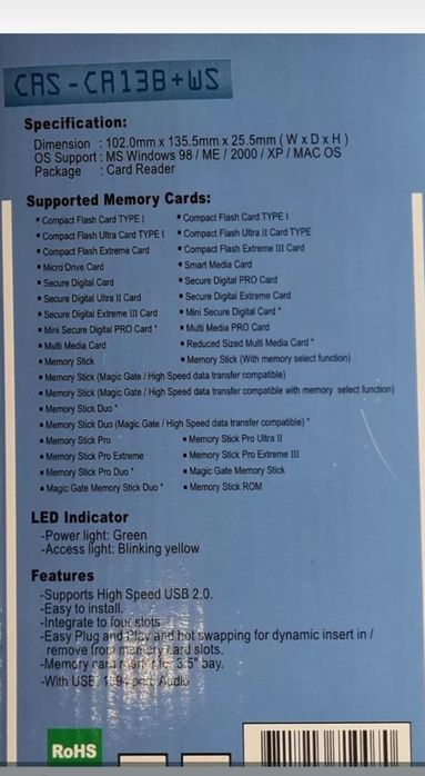 CRS 3.5"  Interface