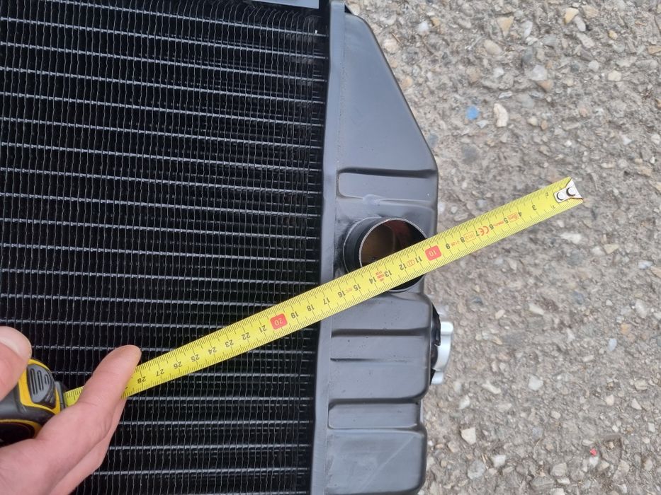 Radiator racire apa Fiat 480-640-683 din cupru cu 5 rânduri celule