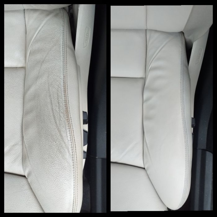 Vopsea de piele"Dakota/ Elfenbein-Weiss" BMW