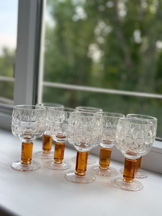 Винтажные рюмки СССР, 8 шт