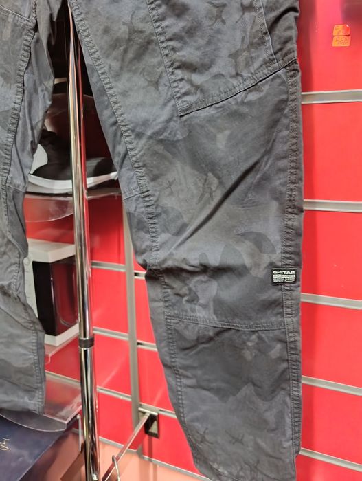 Оригинален панталон G-Star Raw Cargo W33 , W34 нов мъжки черен