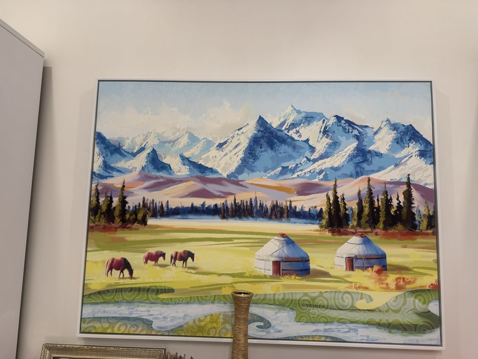 Картина в этно стиле