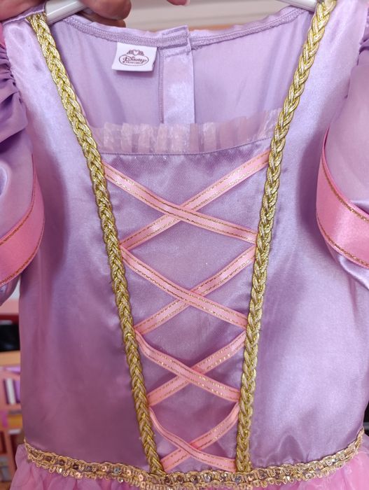 Платье для девочки 7-9 лет принцесса Дисней Рапунцель