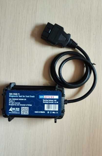 Tester Profesional Camioane Saildiag D1+F1 Truck Daf+Ford Cu Suport AI