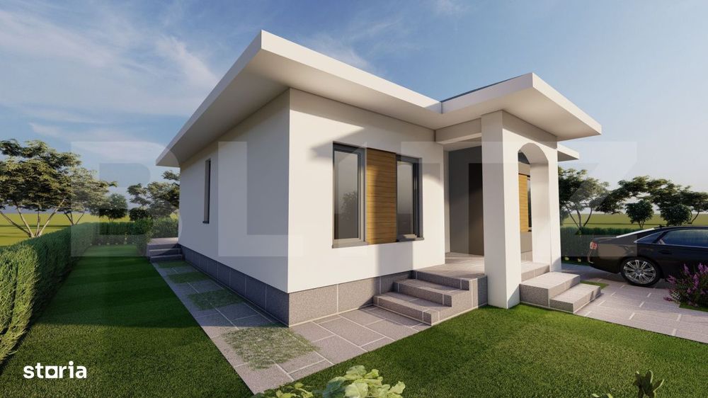 Casa parter, 300 mp teren, zona Damila