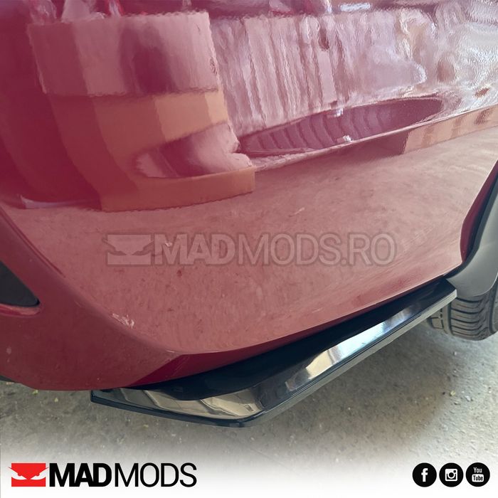 Set prelungiri laterale lip-uri negre bara spate fata BMW Audi etc