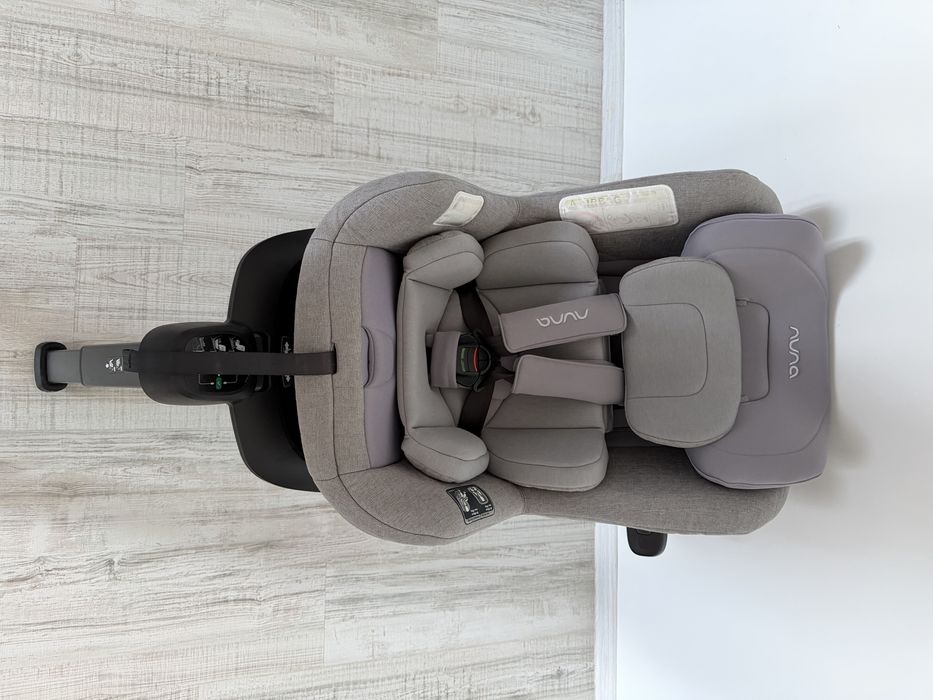 Scaun Auto Nuna TODL NEXT + BASE NEXT i-Size Rotativ 360° – Thunder | 40–105 cm