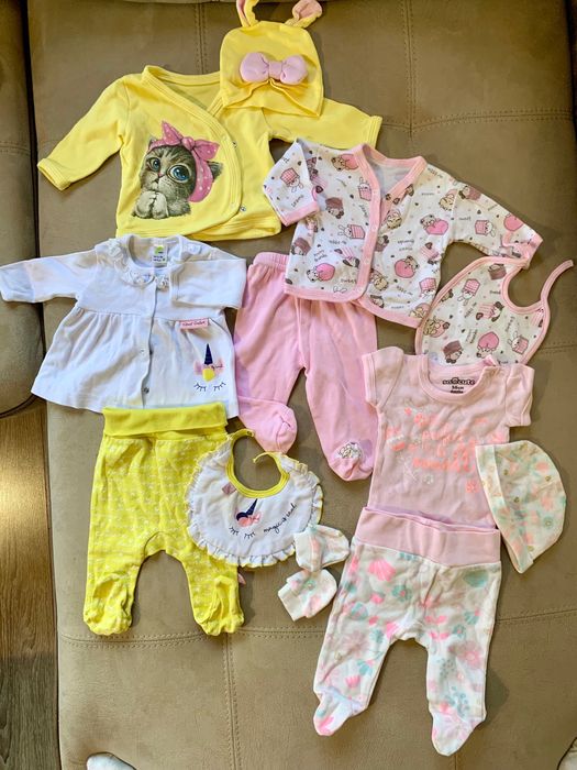 Бебешки дрехи за момиче 50-56
