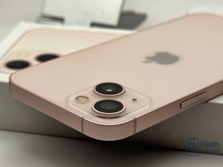 iPhone 13, 128GB, Pink, 100% батерия, КАТО НОВ, 1г. ГАРАНЦИЯ!