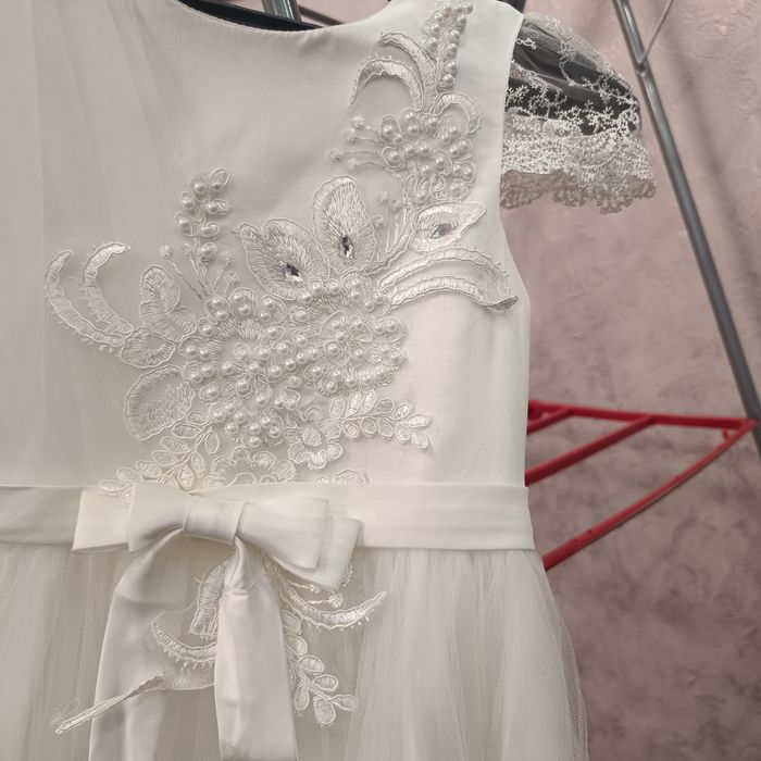 Детское пышное платье на девочку