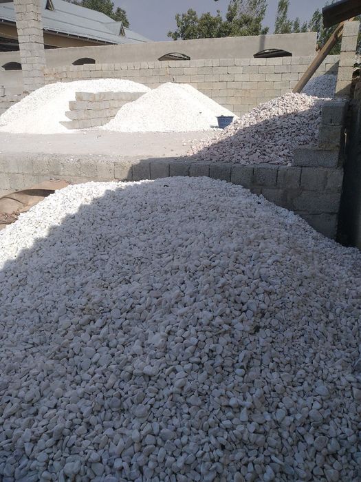 Декоратив белый галка камен для ландшафт и сада