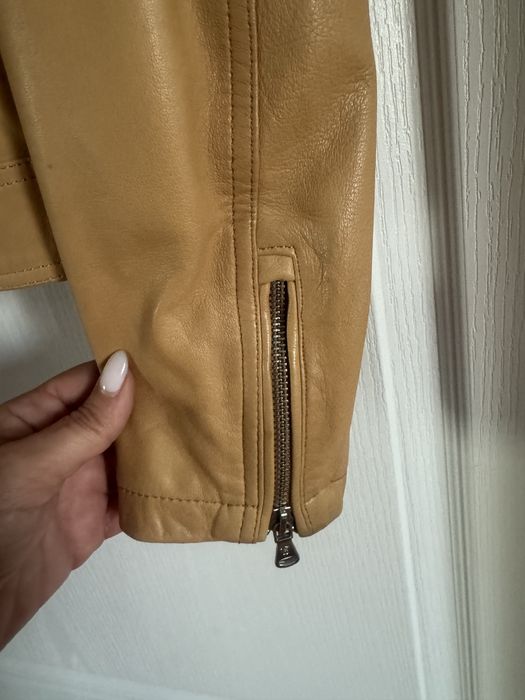 MASSIMO DUTTI дамско кожено яке