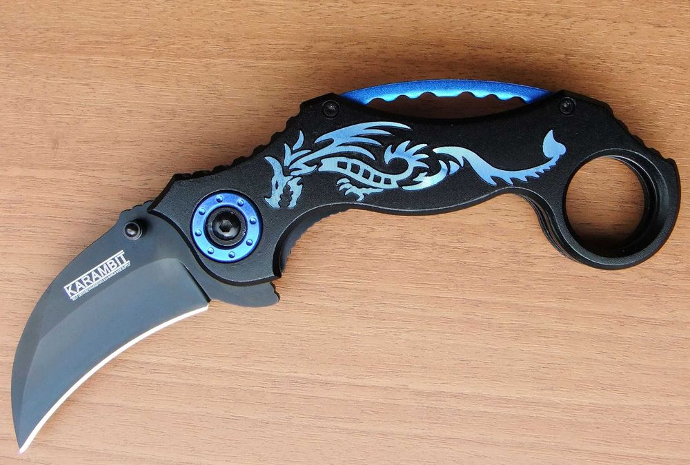 Сгъваем нож /карамбит/