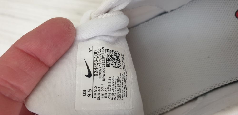 Nike Vapormax Plus  UK 8.5 / 43/27.5 см ОРИГИНАЛ! Мъжки Маратонки!