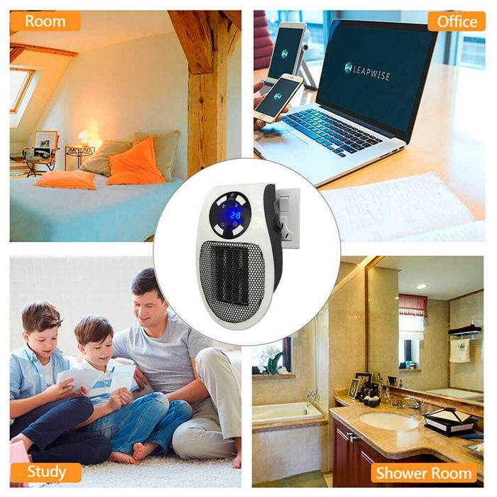 Aeroterma portabila pt priza 500W. Ideal pentru cabane, hotel. Noua!