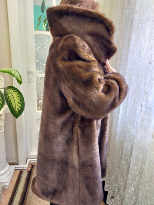 Haina de iarna blana sintetica,caliate