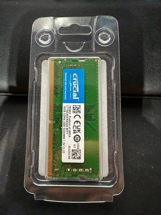 Crucial 16GB DDR4 3200MHz CT16G4SFRA32A