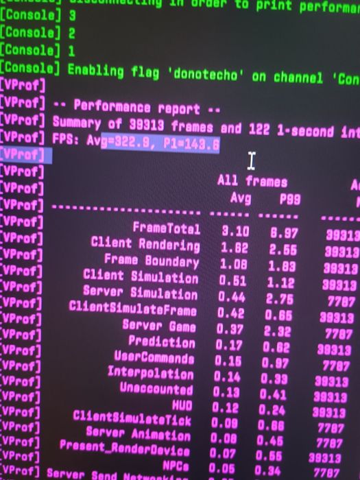 Pc gaming nou 320 fps cs