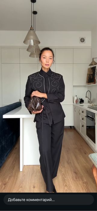 Алия туман рубашка.