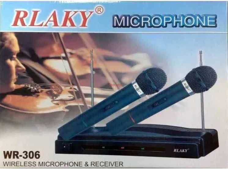 Безжични микрофони RLAKY - wireless + майка- приемник х 2 броя