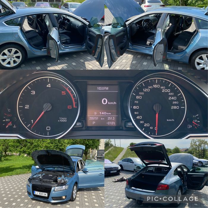 Audi A5 Sportback 2.0 Tdi 143 cp 2011 Euro 5 Automat recent adus germania si inmatriculat ro