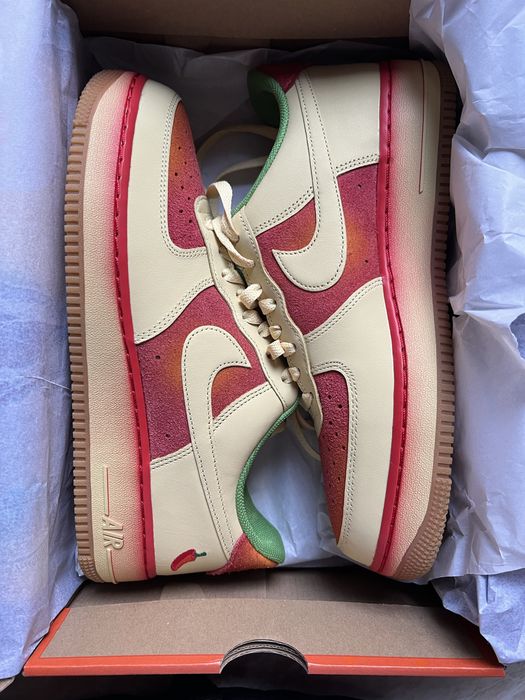 Nike air force 1 chilli pepper