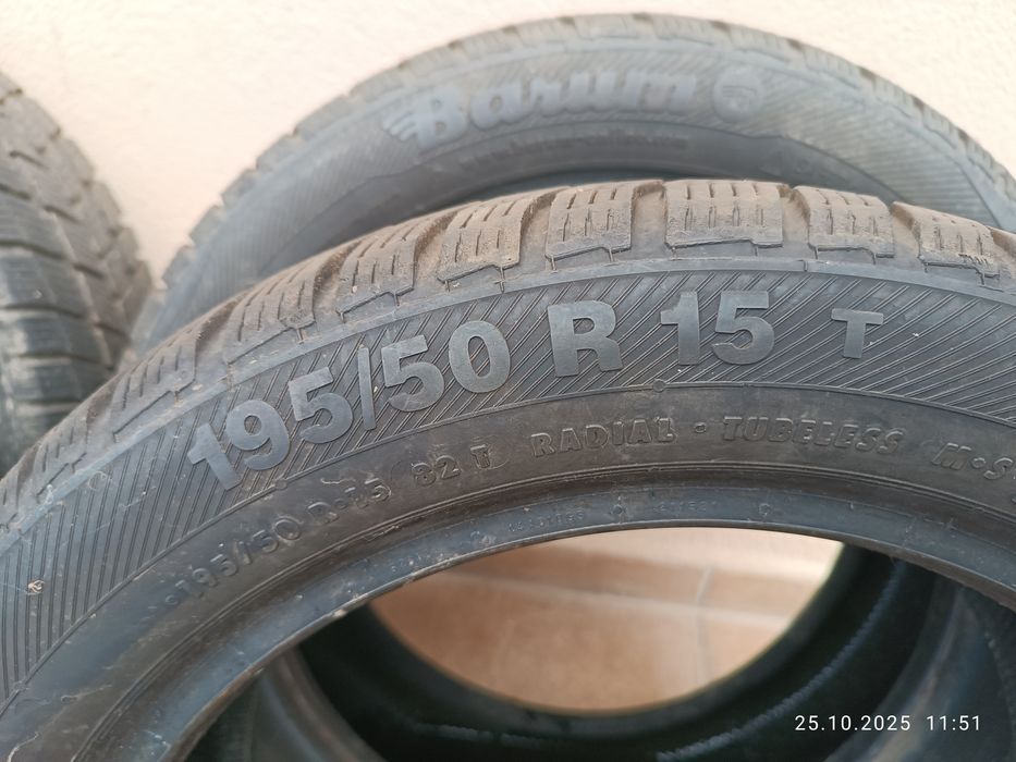 Зимни Гуми Бриджстон 15  2броя 195 50 и  2 бр 175 на 65