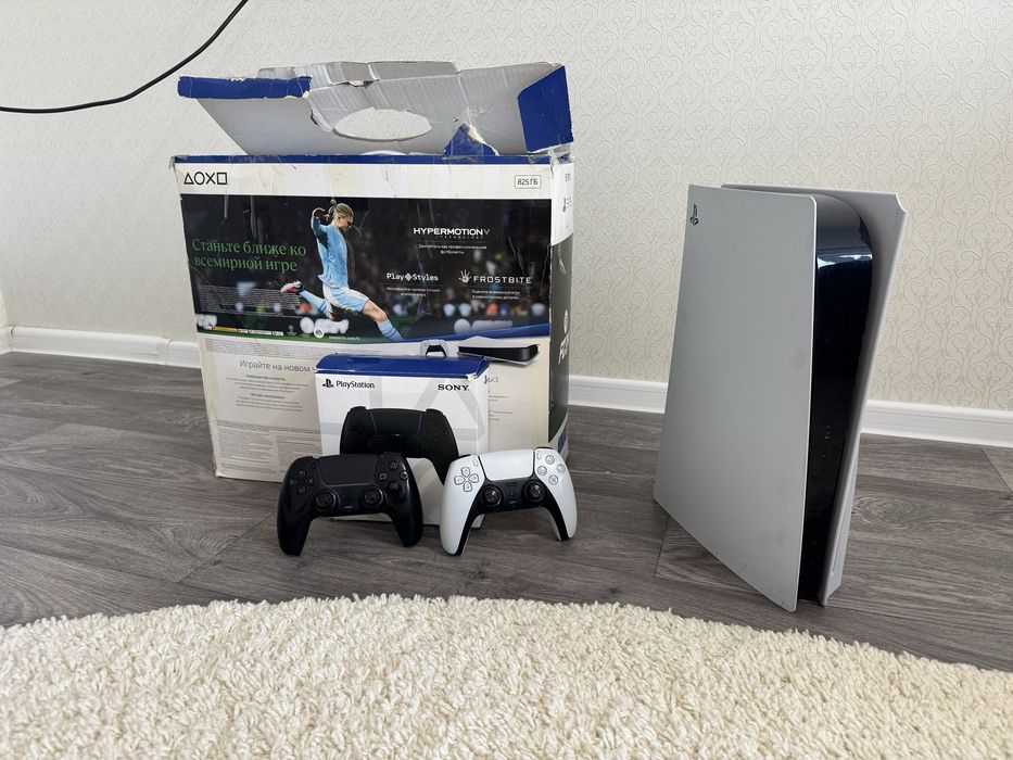 Продам ps5 два джостика