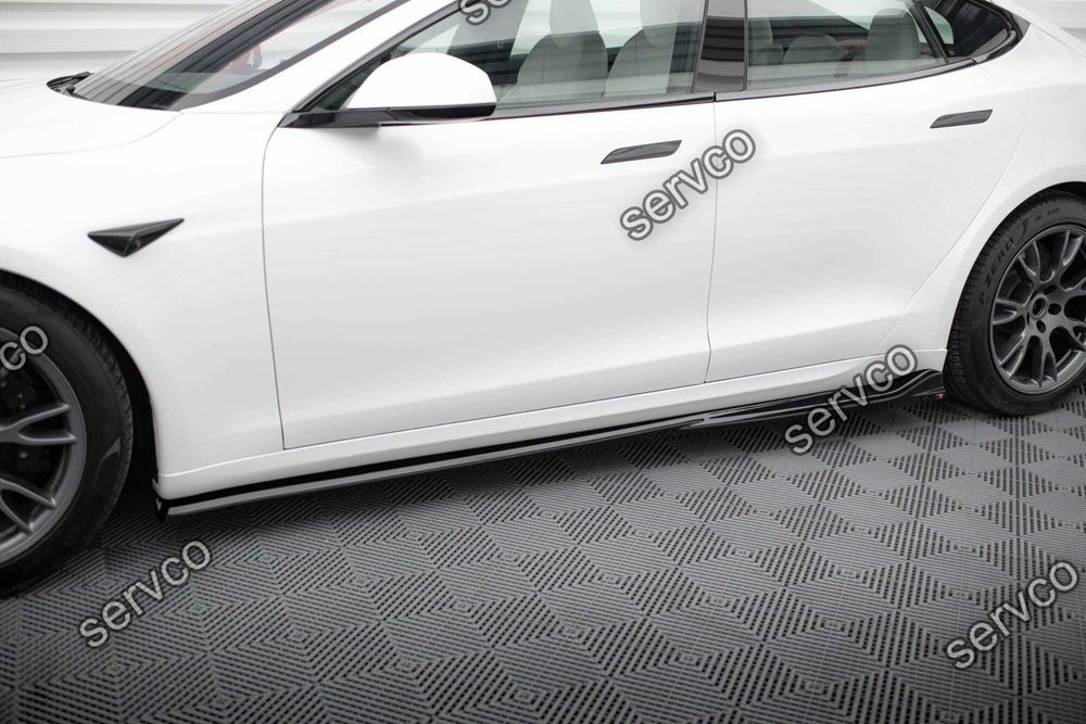 Praguri Tesla Model S Plaid Mk1 Facelift 2021- v2 - Maxton Design