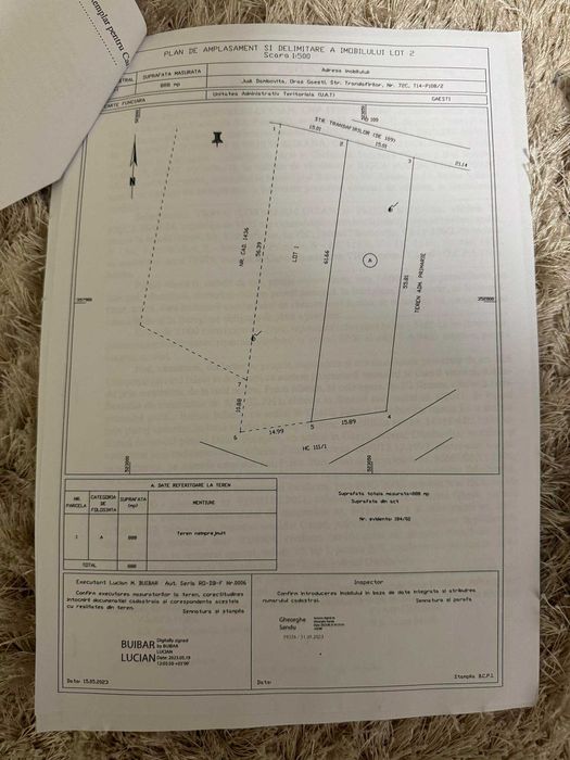 Teren intravilan intr-o zona linistita se vinde de urgenta.