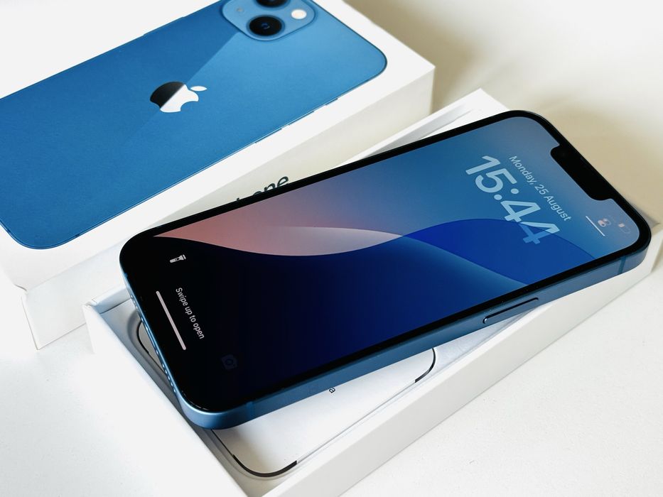 Iphone 13 128GB Blue 100% Батерия! Гаранция 6 месеца