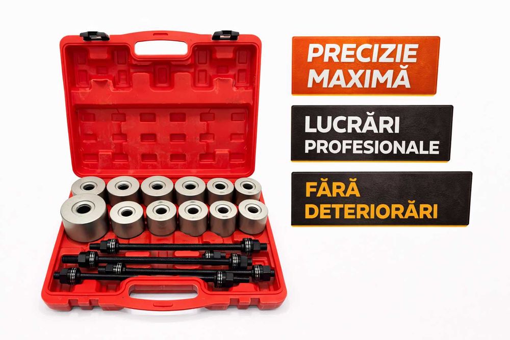 Set Montare Demontare Bucsi 22 Piese Profesional Cr-V