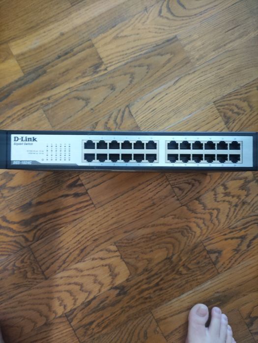 Коммутатор с 24 портами 1000gb