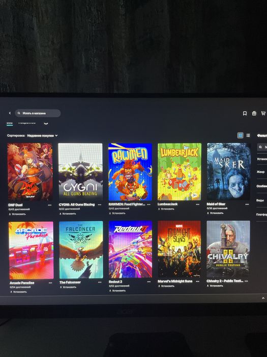 EPIC GAMES аккаунт с играми