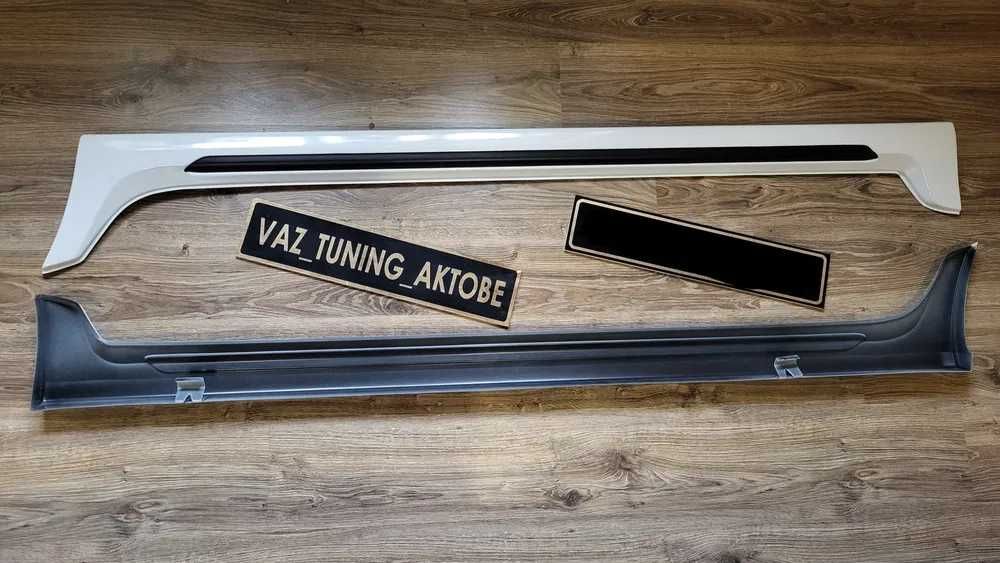 Пороги Гранта Спорт, Калина Спорт, пороги Granta Sport, обвес Granta