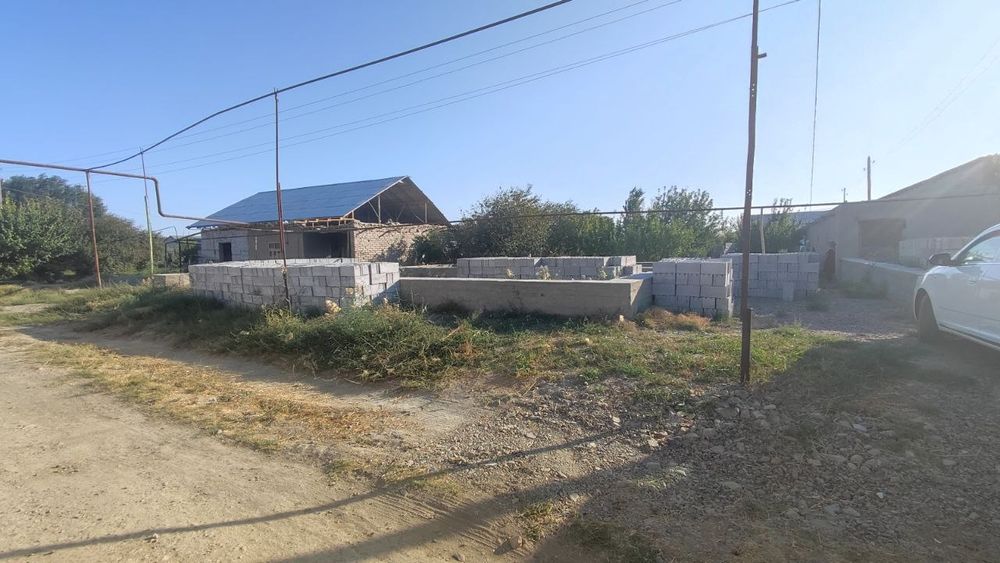 To‘liq bitmagan  uyjoy sotiladi