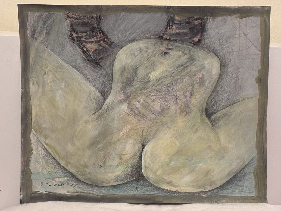 Oferiți un cadou, opera de artă, un nud splendid, de Aurel Bulacu